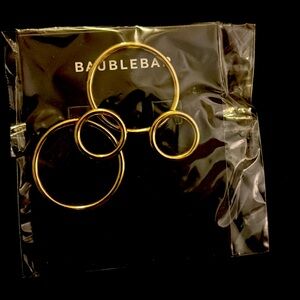 Floating Hoop earrings